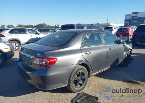 2011 Toyota Corolla Le from USA, damaged, VIN 2T1BU4EE9BC654710